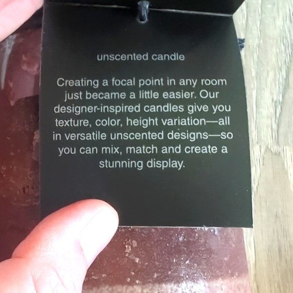 Pier 1 Imports Candle - Unscented NWT - Picture 5 of 5